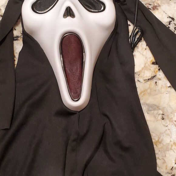 Ghost Face Mask Light Up Mask NEW! - Picture 6 of 11